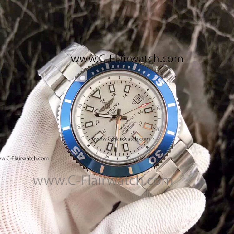 New Copy Breitling Superocean Special Watch Ss Blue Bezel